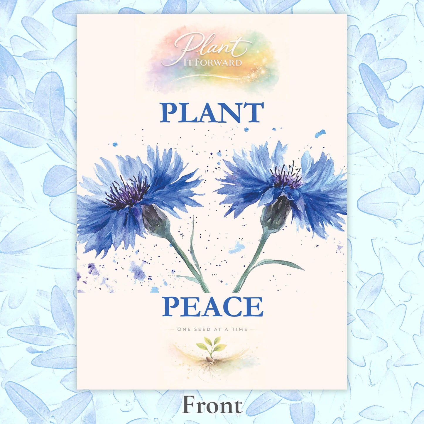 Plant Peace - Card Front