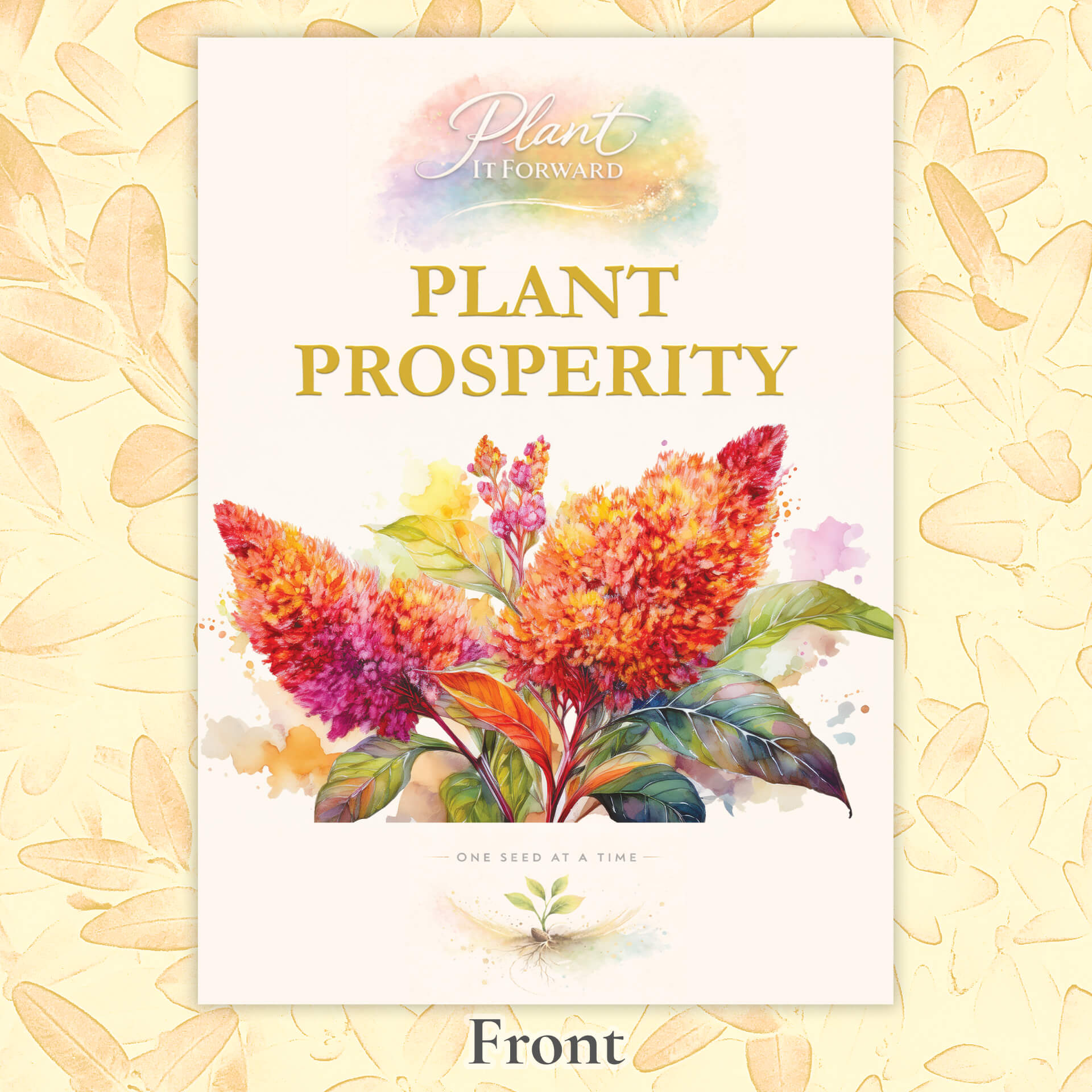 Plant Prosperity - Card Front