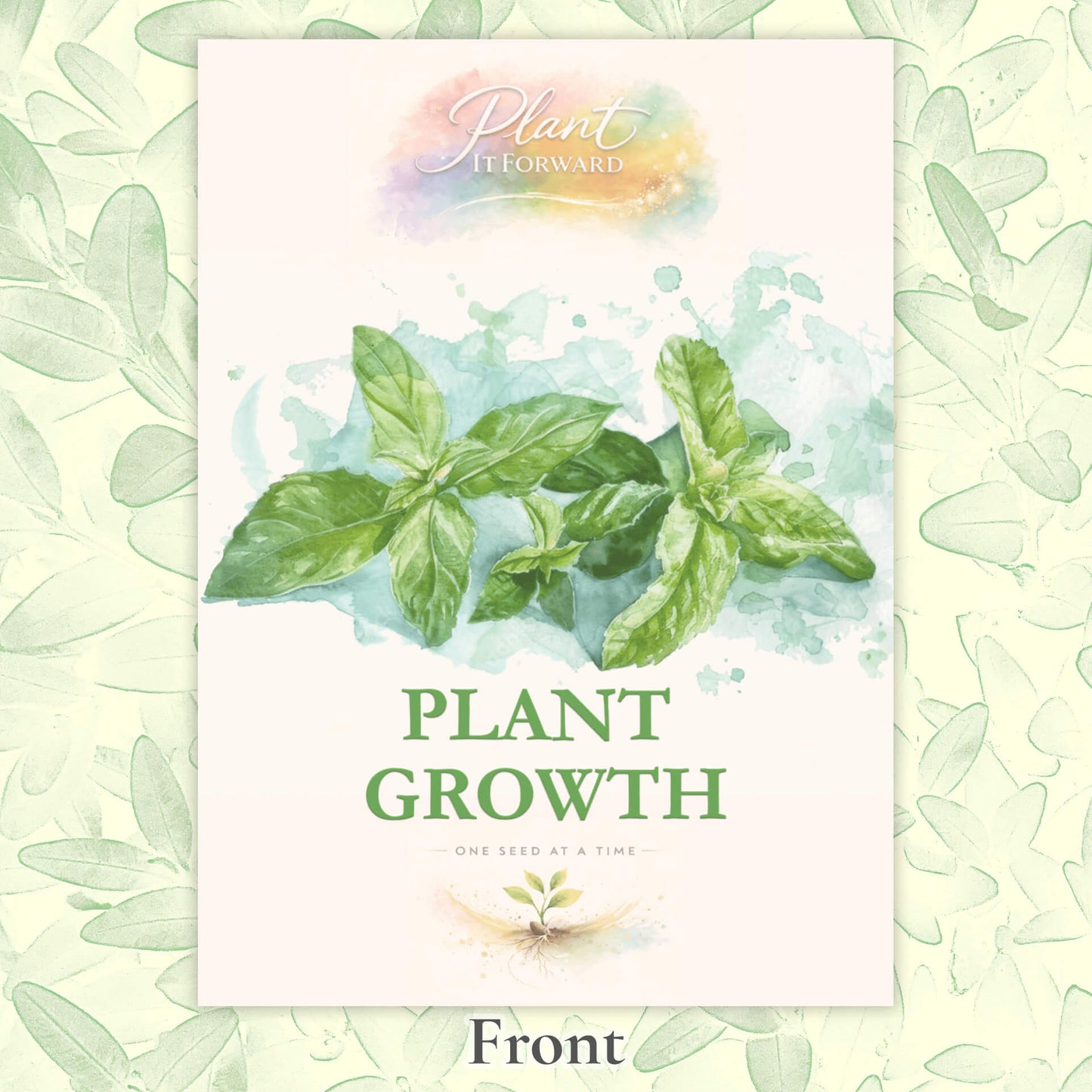Plant Growth - Card front