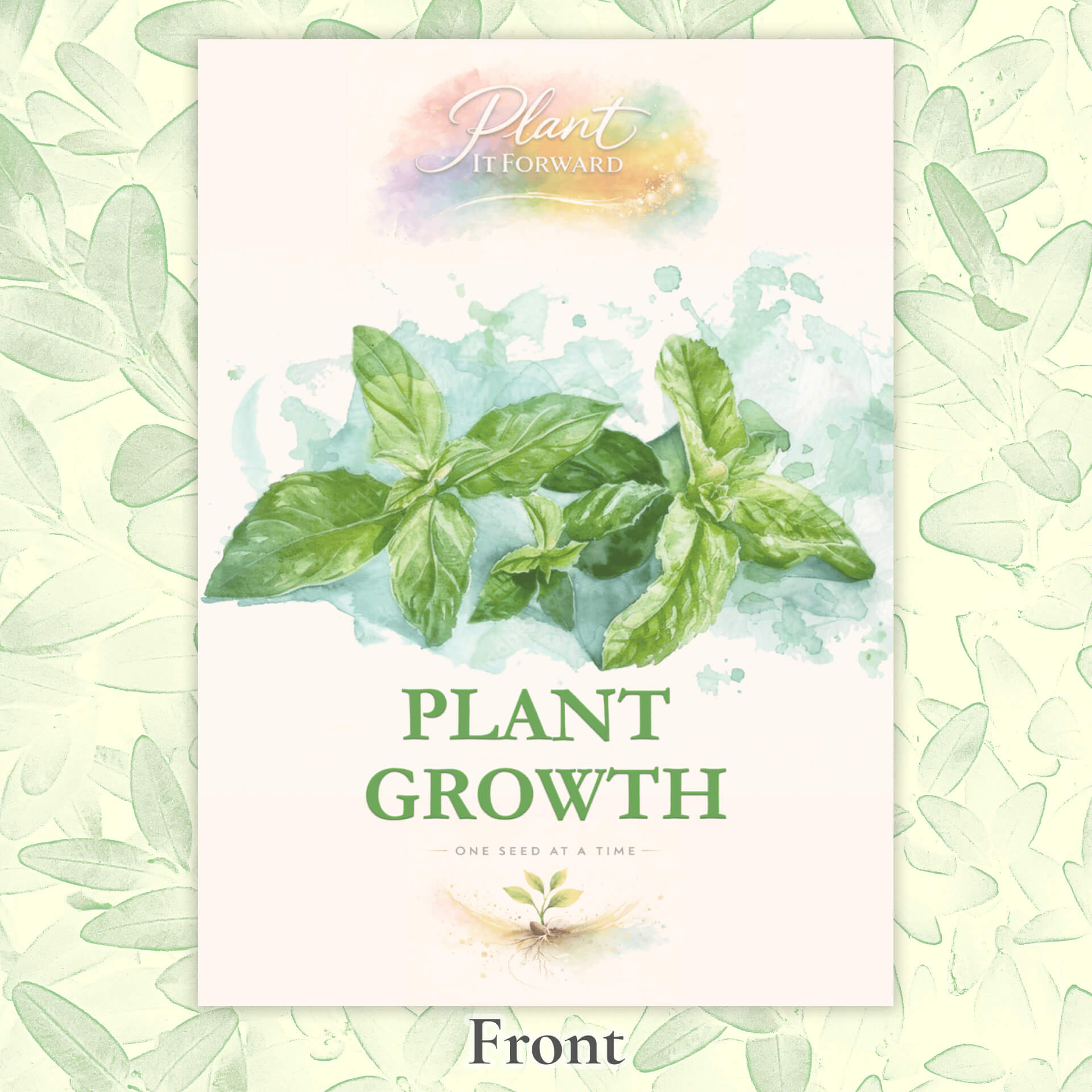 Plant Growth - Card front