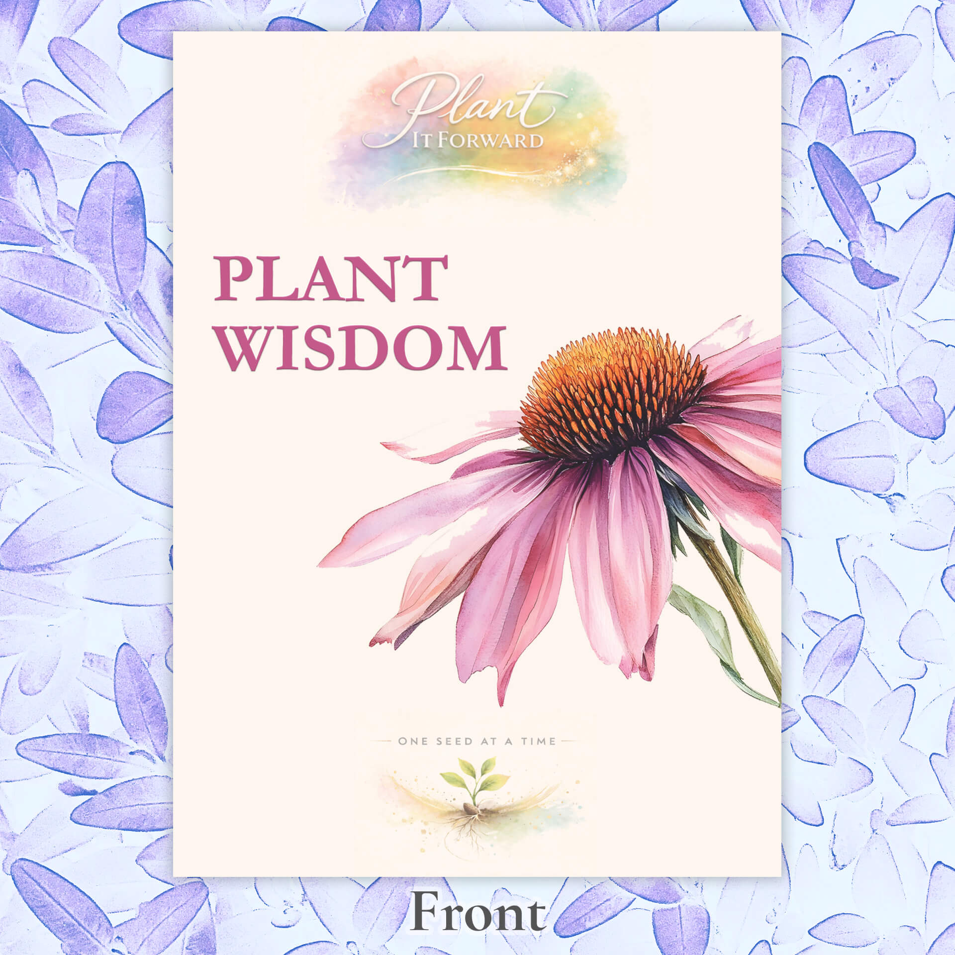 Plant Wisdom - Card Front