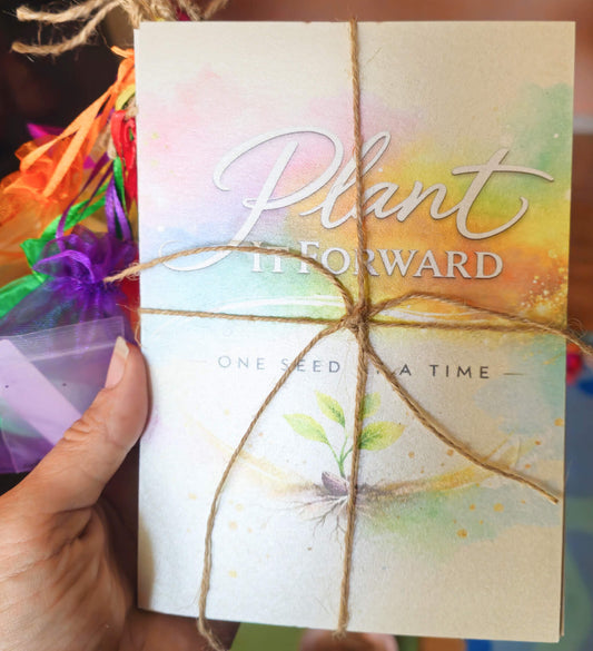 Rainbow Collection bundled in string