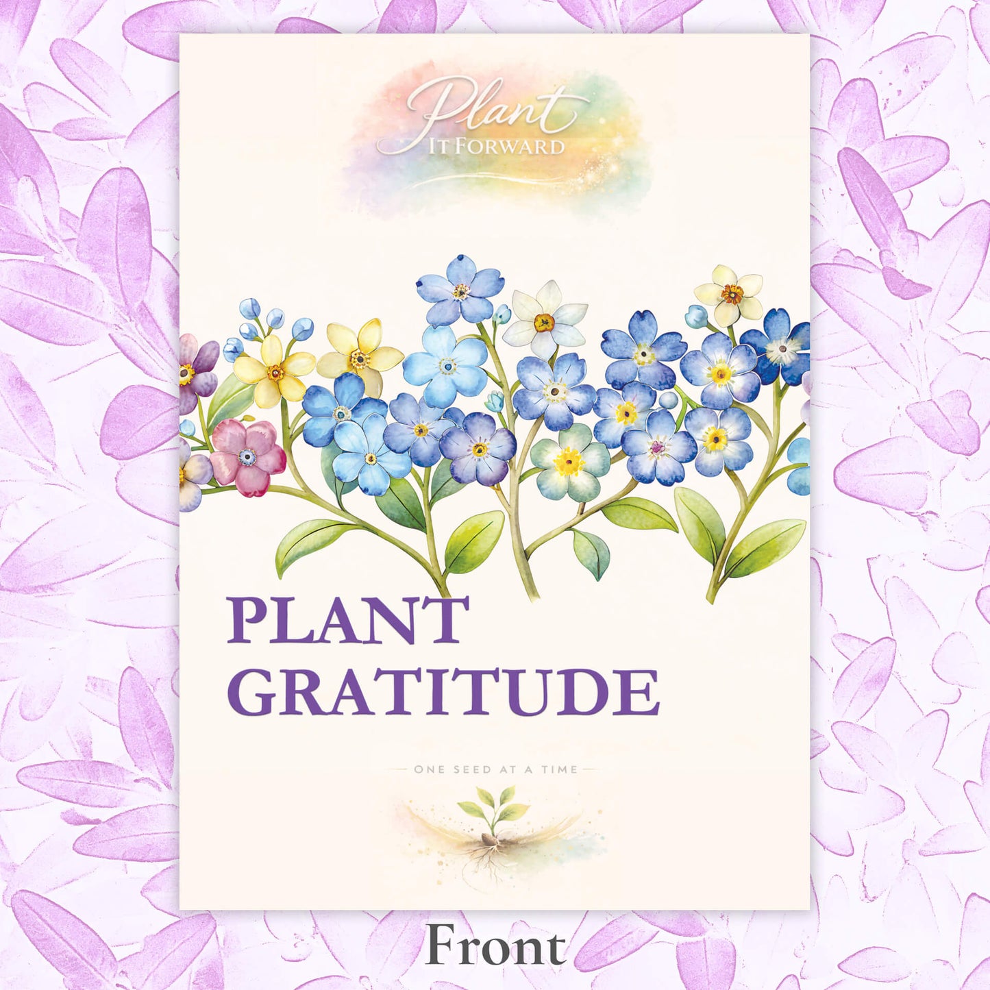 Plant Gratitude - Card Front